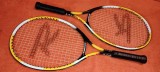 2 rachete tenis camp ROSSIGNOL PROGRESS 10 f. usoare 245 grame bucata / impecabile lungime 64 cm