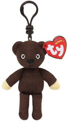 PLUS BRELOC TY 8.5CM BEANIE BABIES URSULETUL LUI MR BEAN foto