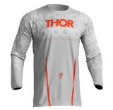 Bluza enduro MX THOR Pulse Mono Light Gray