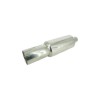 Toba Sport Universala Inox V2 cu Silencer Reglabil 5cm Intrare 9cm Iesire 46cm ALM