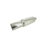 Toba Sport Universala Inox V2 cu Silencer Reglabil 5cm Intrare 9cm Iesire 46cm ALM