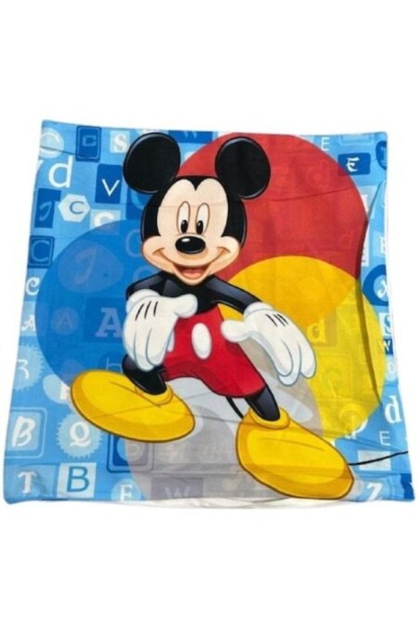 Față de pernă, Ediție de colecție, pentru copii, Multicoloră, 45x45 cm, Bumbac satinat