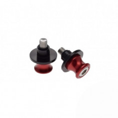 Adaptor pentru bascula moto, stender cu gheare, filet M6x1, culoare rosu/negru Cod Produs: MX_NEW AW54942