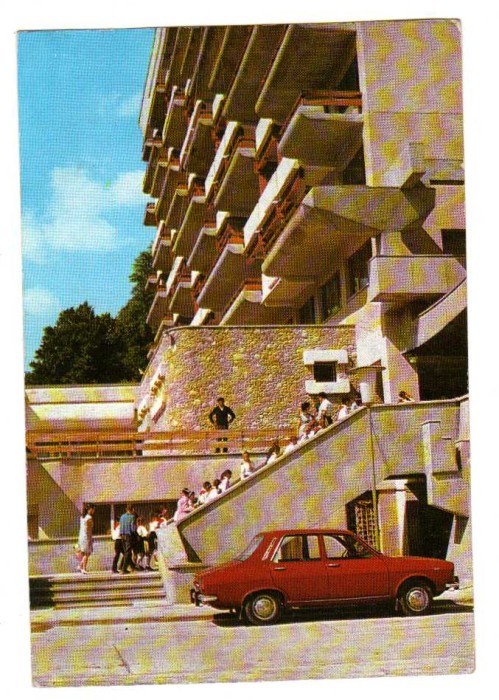 Slanic Moldova casa de odihna si tratament UGSR auto Dacia 1300 pionieri