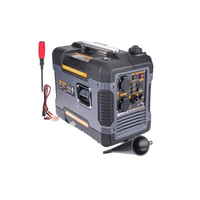 Generator curent electric 2000W, capacitate rezervor 4 litri, motor in 4 timpi, putere 3.5cp, stabilizator de tensiune AVR Powermat foto