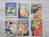 Lot 6 carticele Tudor Arghezi (Armasarul de bumbac, Iepurii si Crapii, Hotul, Judecata, Coco si Pisica, O locomotiva si o gara)