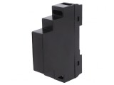 Carcasă DIN ABS Neagră 90x17x65mm