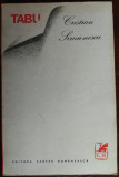 CRISTIAN SIMIONESCU - TABU (VERSURI) [volum de debut, 1970/prez. MIRCEA CIOBANU]