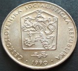 Cumpara ieftin Moneda 2 COROANE - RS CEHOSLOVACIA, anul 1990 * cod 3057, Europa