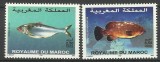 MAROC 2002 FAUNA MARINA PESTI, Nestampilat