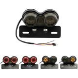 Stop LED integrat universal cu suport numar fumuriu A1990