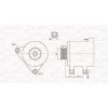 Alternator Citroen C3 1 (Fc, C-Elysee (Dd ); Peugeot 308 Sw 1 (4e, 308 Sw 2 (Lc , 1.4 i, 1.6 VTi 115 (DDNFP0, DDNFP6, DDNFP9), 1.6 BioFlex, 1.6 VTi (, Magneti Marelli