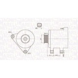 Alternator Citroen C3 1 (Fc, C-Elysee (Dd ); Peugeot 308 Sw 1 (4e, 308 Sw 2 (Lc , 1.4 i, 1.6 VTi 115 (DDNFP0, DDNFP6, DDNFP9), 1.6 BioFlex, 1.6 VTi (, Magneti Marelli