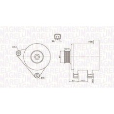 Alternator Citroen C3 1 (Fc, C-Elysee (Dd ); Peugeot 308 Sw 1 (4e, 308 Sw 2 (Lc , 1.4 i, 1.6 VTi 115 (DDNFP0, DDNFP6, DDNFP9), 1.6 BioFlex, 1.6 VTi (