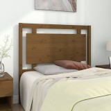 Cumpara ieftin Tăblie de pat, maro miere, 105,5x4x100 cm, lemn masiv de pin