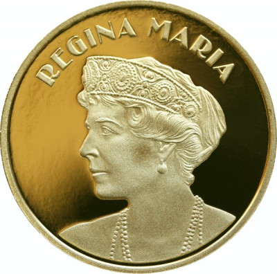 50 bani regina maria proof foto