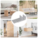 vidaXL Cheie Hexagonală 12 pcs Argintiu 32 x 86 mm Oțel 864863