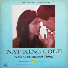 Vinil Nat King Cole – A Many Splendored Thing (VG+)
