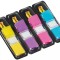 PageMarker 12 x 43 mm 140 file neon Post-it 4 culori/set