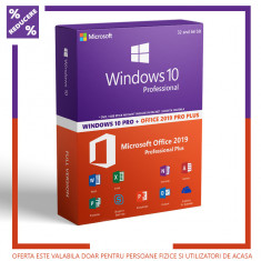 Licenta Windows 10 PRO + OFFICE 2019 PRO PLUS + BITDEFENDER TOTAL SECURITY foto