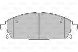 VALEO 301452 FIRST set placute frana,frana disc