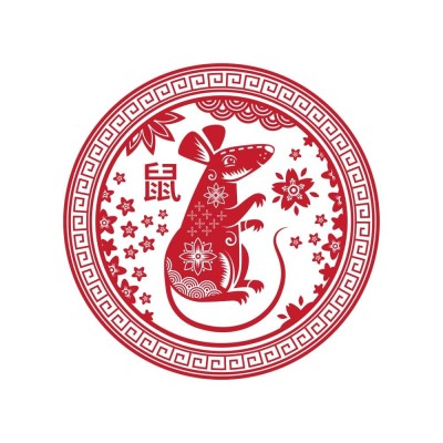 Abtibild sticker cu zodia sobolan &amp;amp;#8211; mic foto