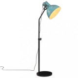 vidaXL Lampă de podea, 25 W, albastru uzat, 30x30x90-150 cm, E27