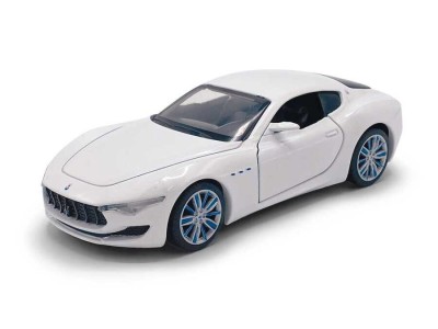 Macheta Maserati Alfieri 2014 Concept, Lumina, sunet su coteste rotile fata / alb Tayumo foto