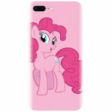 Husa silicon pentru Apple Iphone 7 Plus, Pinkie Pie