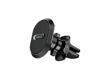 Suport auto magnetic pentru telefon cu prindere la ventilatie Well MOUNT-CAR-AVM06-WL foto