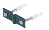 Clema fixare panou gard Strend Pro, pentru lemn/perete, verde