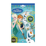 Set creativ 700 stickere Frozen, 9 pagini, 24x14 cm, Disney