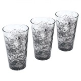 Set Pahare, Les Basiques, Capacitate 450ml, Sticlă Transparentă, 3 Bucăți, Oem