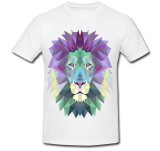 Cumpara ieftin Tricou &quot; Lion geometric &quot;