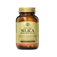 Solgar Oceanic Silica 25mg Supliment Alimentar Special 50 Capsule Pe Bază De Plante