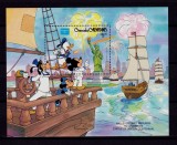 Cumpara ieftin ✅Grenada 1986 &quot;Disney- AMERIPEX&quot;, Mickey/Donald in USA,block 109 , CV 9,50&euro; ,MNH
