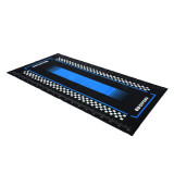 Cumpara ieftin Covor Podea Moto Oxford Workshop Mat Pitlane Suzi Blue, 200 x 100cm