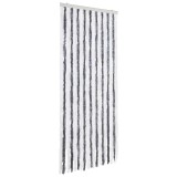 Cumpara ieftin Perdea pentru insecte, gri si alb, 56x185 cm, Chenille
