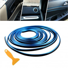 Banda Decorativa Auto Interior / Exterior, 5 m, Albastru RAZ348