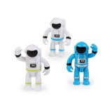 Set 3 figurine Astronauti echipati, 7 cm, ATU-086315