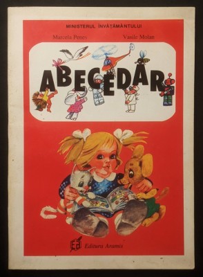 rar 1996 A B E C E D A R Marcela Penes, Vasile Molan 127 pag, bogat ilustrat de Doina Micu. Editura Aramis. Brosat 23,5x16,5cm Stare buna ABECEDAR foto