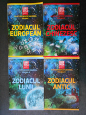 COLECTIA HOROSCOP UNIVERSAL. ZODIACUL EUROPEAN,CHINEZESC, LUNII, ANTIC 4 volume foto