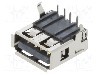 Conector USB A, versiune USB 2.0, in unghi 90&deg;, BEL FUSE - SS-52100-001