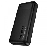Baterie Externa HOCO J159A Essence, 20000mAh, 22.5W, QC + PD, 1 x USB-C - 2 x USB-A, Neagra