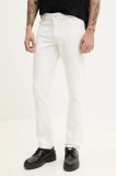 Tommy Jeans jeans bărbați, culoarea alb, DM0DM20980
