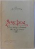 SPRE IDEAL - POEM EROICO - DRAMATIC , UN ACT IN VERSURI de N. BASCOVEANU , 1927