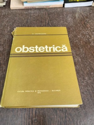 D. Caprioara - Obstetrica foto