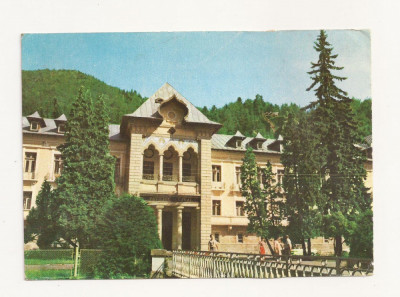 CA18 -Carte Postala- Slanic Moldova, Pavilionul central circulata 1989 foto