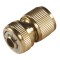 Conector cu opritor din bronz pentru furtun, 3/4&quot;