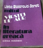 LITR2 Literatura Mitul varstei de aur in literatura Greaca